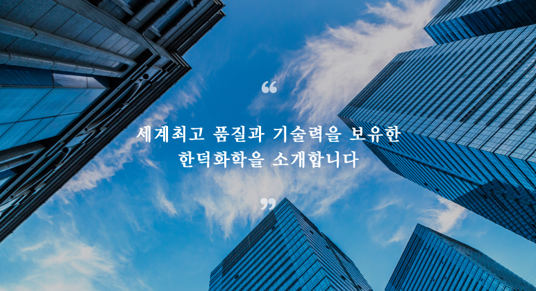 한덕화학(주) 조직 이미지
