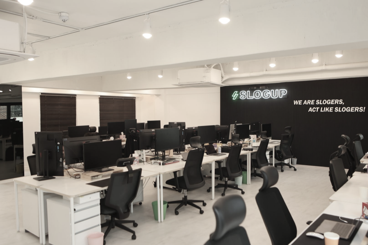 (주)슬로그업 조직 이미지