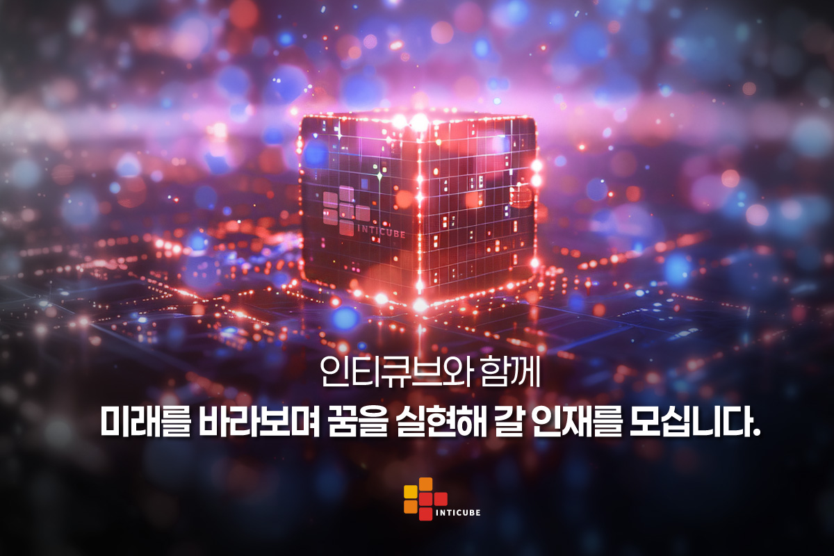 (주)인티큐브 조직 이미지