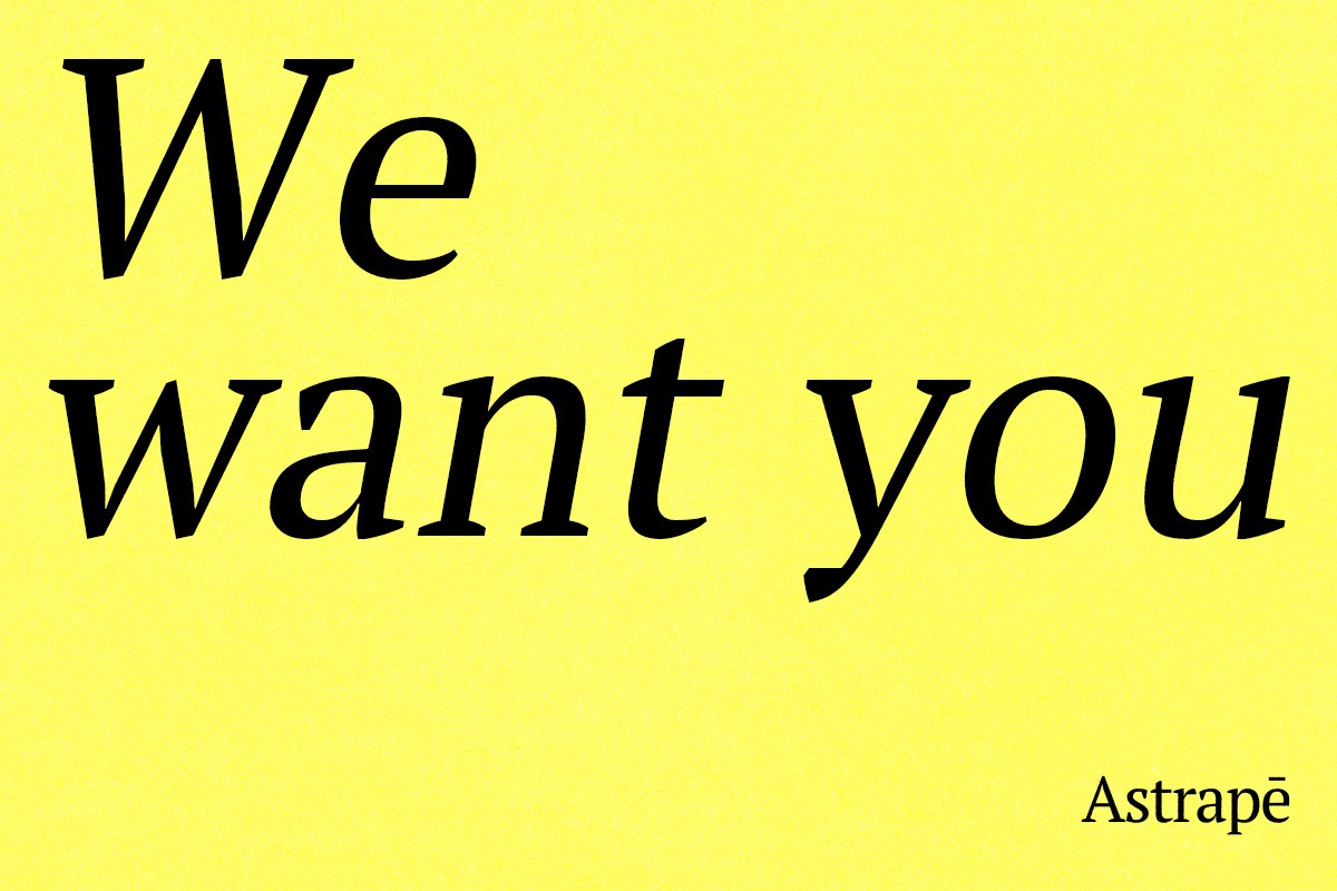 (주)아스트라페 조직 이미지